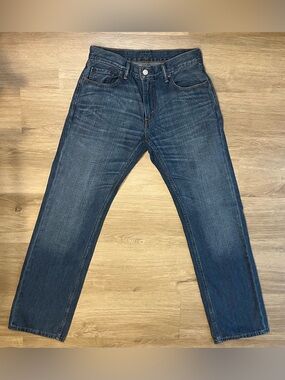 Levi's 559 Relaxed Straight Jeans Men's 30x32 Medium Wash Blue EUC